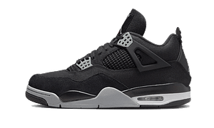 Air Jordan 4 Black Canvas