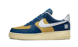 Air Force 1 Low SP Undefeated 5 On It Blue Yellow Croc