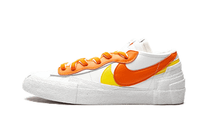 Blazer Low Sacai White Magma Orange