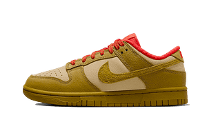 Dunk Low Bronzine Sesame Picante Red