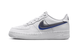 Air Force 1 Low Impact Next Nature Double Swoosh White Black Blue