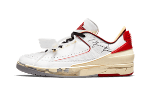 Air Jordan 2 Retro Low SP Off-White White Red