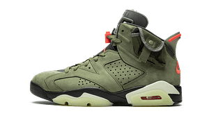 Air Jordan 6 Travis Scott Medium Olive