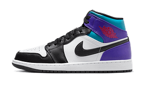 Hoobuy Air Jordan 1 Mid Aqua