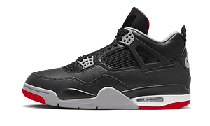 Hoobuy Air Jordan 4 Retro Bred Reimagined