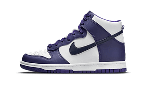 Hoobuy Dunk High Electro Purple Midnight Navy