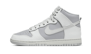 Hoobuy Dunk High Retro Grey White