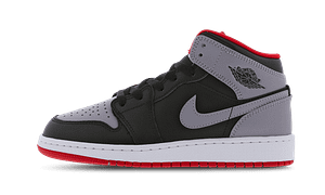 Hoobuy Air Jordan 1 Mid Cement Grey Red