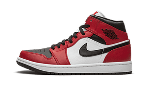 Hoobuy Air Jordan 1 Mid Chicago Black Toe