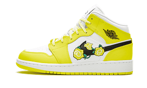 Hoobuy Air Jordan 1 Mid Dynamic Yellow