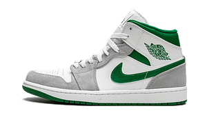 Hoobuy Air Jordan 1 Mid Grey Green