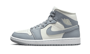 Hoobuy Air Jordan 1 Mid Grey Sail