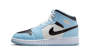 Hoobuy Air Jordan 1 Mid Ice Blue