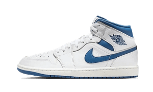 Hoobuy Air Jordan 1 Mid Industrial Blue