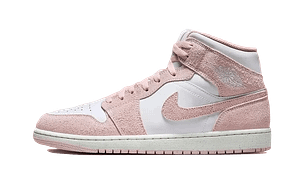 Hoobuy Air Jordan 1 Mid Pink Suede