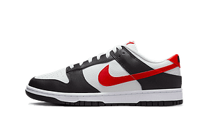 Hoobuy Dunk Low Black White Red