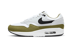 Hoobuy Air Max 1 White Black Medium Olive