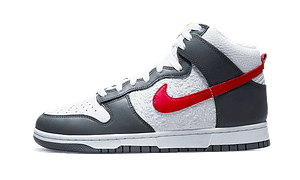 Hoobuy Dunk High Embossed Basketball Grey Red