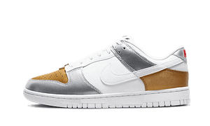 Hoobuy Dunk Low Gold Silver