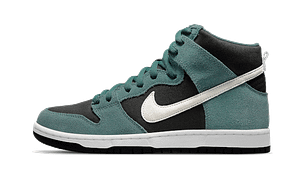 Hoobuy Nike SB Dunk High Green Suede