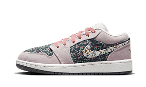 Hoobuy Jordan 1 Low Floral Canvas