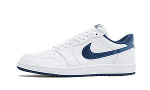 Air Hoobuy Jordan 1 Retro Low 85 Metallic Blue