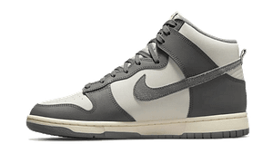 Hoobuy Nike Dunk High Vintage Light Bone Grey