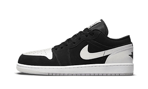 Hoobuy Jordan 1 Low Black White Diamond