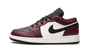 Hoobuy Jordan 1 Low SE Dark Beetroot Black Roma Green