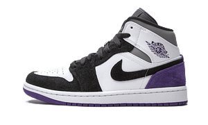 Hoobuy Jordan 1 Mid SE Varsity Purple