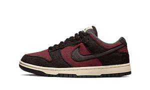 Hoobuy Nike Dunk Low SE Fleece Burgundy Crush