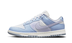 Hoobuy Nike Dunk Low White Blue Airbrush