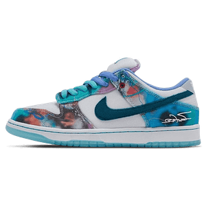 Hoobuy Futura Laboratories x Nike Dunk SB Low 'Bleached Aqua'