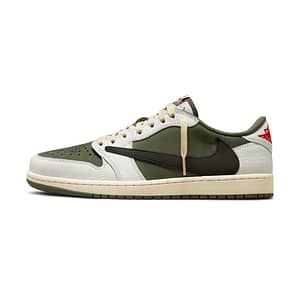 Travis Scott x Hoobuy Jordan 1 Low OG “Medium Olive”