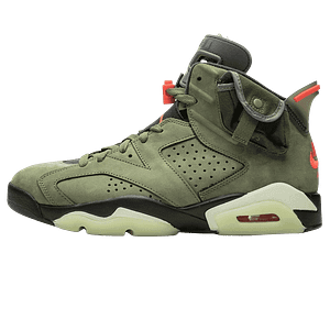 Travis Scott x Hoobuy Jordan 6 Retro 'Olive'