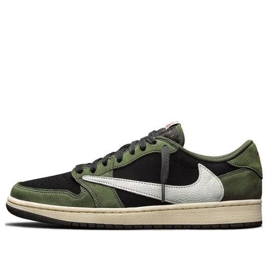 Jordan1 Low Og X Travis Scott Black Olive