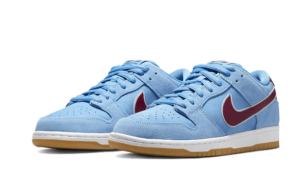 Sb Dunk Low Valour Blue Team Maroon