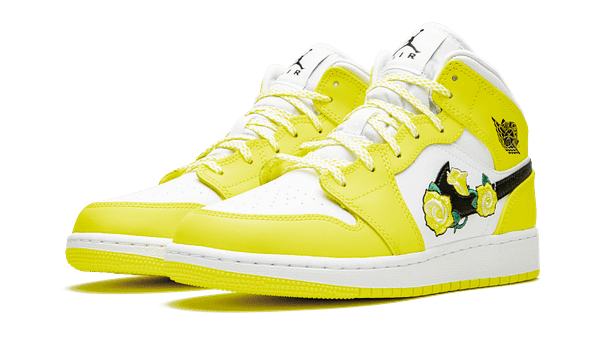 Air Jordan 1 Mid Dynamic Yellow