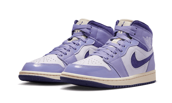 Air Jordan 1 Mid Purple Chenille