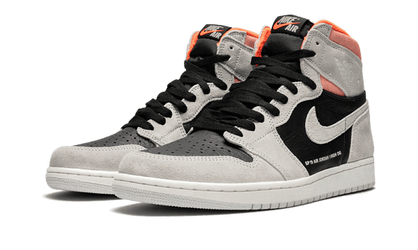 Air Jordan 1 Retro High Neutral Grey Hyper Crimson