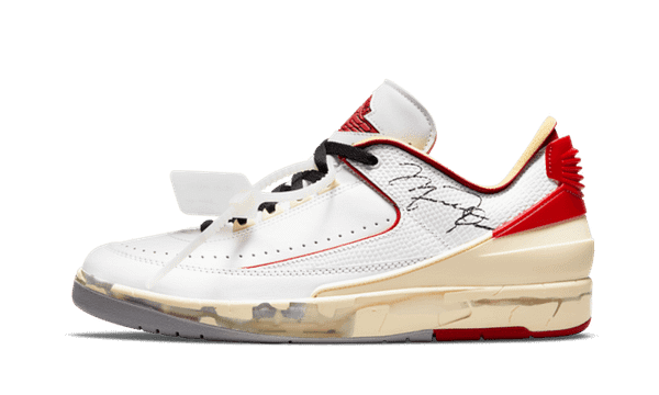 Air Jordan 2 Retro Low Sp Off-White White Red