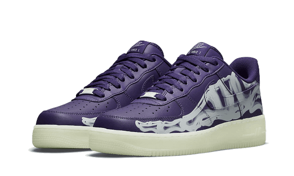 Air Force 1 Low Purple Skeleton Halloween (2021)