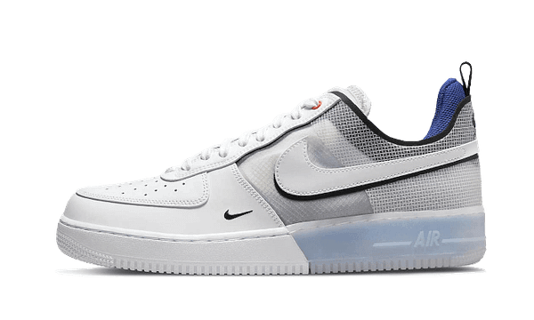 Air Force 1 Low React Split White Photo Blue