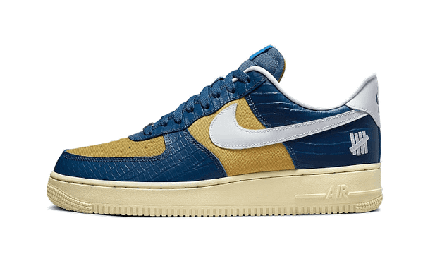 Air Force 1 Low Sp Undefeated 5 On It Blue Yellow Croc