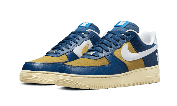 Air Force 1 Low Sp Undefeated 5 On It Blue Yellow Croc