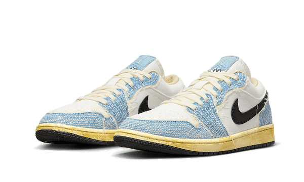 Air Jordan 1 Low Se Wrmk Sashiko Denim