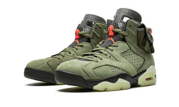 Air Jordan 6 Travis Scott Medium Olive