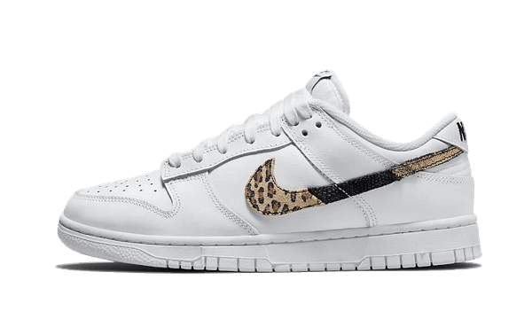 Dunk Low Animal Print White