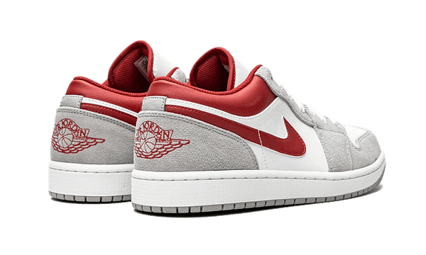 Hoobuy Jordan 1 Low Se Light Smoke Grey Gym Red