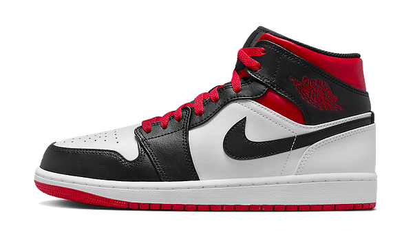 Hoobuy Jordan 1 Mid Gym Red Black Toe